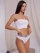 Трусики-танга ISSA PLUS BL2-507 S Белые (issa2007682263240) - изображение 1