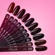 Гель лак Edlen Color 100 терракотовый бордовый, 9 мл - изображение 2