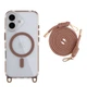 Чохол TPU+PC LanyardCase with MagSafe для iPhone 16 Колір Pink - изображение 12