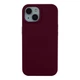 Чохол Soft Silicone Case Full Size для iPhone 15 Колір 42.Maroon - изображение 1