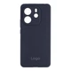 Чохол Liquid Silicone (AA) Full Camera для Xiaomi Redmi Note 14 4G (Global version) Колір 15.Dark Grey - изображение 11