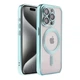 Чохол TPU Metallic Chrome Full Camera with Magsafe для iPhone 15 Pro Max Колір Chrome Silver - зображення 3