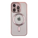 Чохол TPU Metallic Full Camera with Magsafe для iPhone 14 Pro Колір Rose Gold - зображення 1