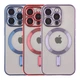 Чохол TPU Metallic Full Camera with Magsafe для iPhone 14 Pro Колір Rose Gold - зображення 2