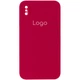 Чохол Silicone Case Square Full Camera для iPhone Xs Max Колір 42.Maroon - изображение 14