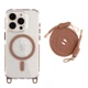 Чохол TPU+PC LanyardCase with MagSafe для iPhone 15 Pro Колір Desert Gold - изображение 1
