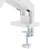 Настільне кріплення Gembird Double Monitor 17-32" White (MA-DA2-06-W) - зображення 4