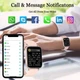 Смарт-часы Kolesma I20m: Bluetooth-вызовы, Фитнес-трекер, 1.7" дисплей, IP67, для Android/iOS, Черные - изображение 4