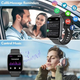 Смарт-часы Черные Спортивные часы, Фитнес-трекер, Часы мужские, Smart watch IP68 - изображение 5