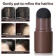 Пудра для волос в стике Lakerain Hairline Powder Dark Brown 4, темно-коричневый, водостойкая, для маскировки залысин и тонирования бровей (122206336) - изображение 3