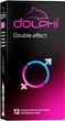 Презервативы Dolphi Double Effect 12 шт (4820144772986) - изображение 1