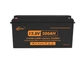 Комплект Акумулятор J12200 12В, 200АГ 2.56KWH + Світлодіодна лампа LED Bulb 12V - зображення 2