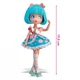 Детская кукла "Красавица Пинк" 4SF Manga Dolls HKTF0300 серии "Hello Kitty" - изображение 5