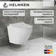 Инсталляция Helmken с панелью смыва + унитаз безободковый с сиденьем Slim Soft Close дюропласт (G9S3136747) - изображение 9