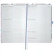 Еженедельник датирован 2026 Axent Partner Blue Elegance 125*195 мм 192 страницы (8524-26-1-A-PPS) - изображение 3