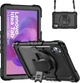 Противоударный чехол Capsule Hybrid с вращательной подставкой и местом для стилуса на Lenovo Idea Tab 11" 2025 TB336FU / TB336ZU (Чёрный) - изображение 1