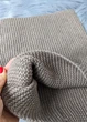 Жіночий зимовий бафф снуд в’язаний Classic Knit INNOE 950642-1 Капучино - изображение 11