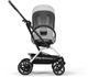 Wózek spacerowy sportowy Cybex Eezy S Twist+ 2 SLV Fog Grey Gold 525000181 (4063846450282) - obraz 4