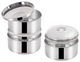 Набір харчових контейнерів Orion сталевий 3-рівневий Сріблястий 3 x 1.3 л (8592381164171) - зображення 4