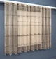 Тюль сітка VR-Textil Juli № 1151т Арка на кухню колір какао з коричневим 500х145 см (53-0133) - зображення 1