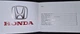 Сервисная книжка HONDA - изображение 2