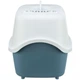Туалет Trixie Vico Open Top для котів 40см х 40см × 56см білий з синім (TX-40341) - зображення 3