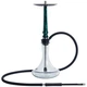 Кальян Tiaga Hookah Astra, изумрудный, стильный дизайн, высота 53 см на колбе Craft прозрачная 5092648 - изображение 1