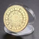 Позолоченная сувенирная монета Знак зодиака Овен - изображение 3