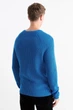 Вязаный свитер C&A 22294531c37 XL синий (100003757) - изображение 2