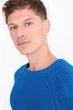 Вязаный свитер C&A 22294531c37 XL синий (100003757) - изображение 3