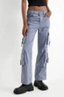 Брюки карго relaxed C&A 2226424c43 34 голубые (100005702) - изображение 4
