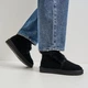 Женские угги низкие кожаные с мехом Restime YWZ23004 36 24 см Black (2036000097014) - изображение 2