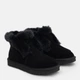 Женские угги низкие кожаные с мехом Restime YWZ23004 36 24 см Black (2036000097014) - изображение 3