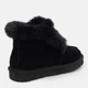 Женские угги низкие кожаные с мехом Restime YWZ23004 36 24 см Black (2036000097014) - изображение 5