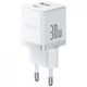 Зарядное устройство Baseus 1xUSB-C 30W + 1xUSB white (P1011160A213-00) (323100) - изображение 2