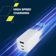 Зарядное устройство Canyon CU65ACC GaN 65W 2xPD 1xQC EU White (CNS-CUW65ACC) (321696) - изображение 8