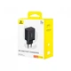Зарядний пристрій Baseus 1xUSB-C 30W + 1xUSB black (P10111404113-00) (323005) - зображення 6