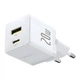 Зарядное устройство Baseus 1xUSB-C 20W + 1xUSB white + cable USB-C to USB-C 60W 1.0m (P10111608213-01) (323086) - изображение 5