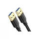 Дата кабель USB 3.0 AM/AM 2.0m US128 black Ugreen (10371) (324772) - изображение 1