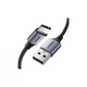 Дата кабель USB 2.0 AM to USB-C 3.0m 3.0A 18W US288 Space Gray Ugreen (60408) (321781) - изображение 2