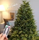 Светодиодная гирлянда 30 метров для елки/декоративная/уличная мишура Роса 900 LED 8 режимов с пультом теплый белый свет - изображение 6