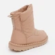 Женские дутики с мехом Beppi 2203492 37 24 см Beige (7000002634718) - изображение 5