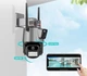 Уличная камера Icsee XM77 с Wi-Fi и тремя объективами 12 МП для круглосуточного наблюдения - изображение 2