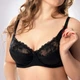 Бюстгальтер 69503 Diorella черный 80Е - изображение 1