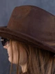 Капелюх ковбойка замшевий D.Hats колір коричневий - зображення 5