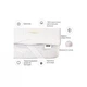 Наматрасник MirSon №1020 Alberto Cotton Seasons Aloe Vera 120х190 см (2200001500457) (335373) - изображение 2