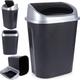 Kosz na śmieci Vilde plastikowy 50 l Czarny (8720573809542) - obraz 5
