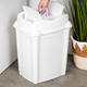 Сміттєвий кошик Orion пластиковий 16 л Білий (8592381171001) - зображення 4