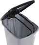Сміттєвий бак Orion пластиковий з педаллю 15 л Сірий (8694064010956) - зображення 3