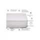 Наматрасник MirSon 955 Natural Line Стандарт Eco Aloe Vera 120x190 см (2200000836670) (325593) - изображение 3